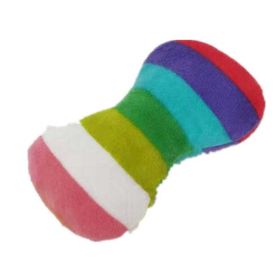 Dog Training Squeaky Dog Toys (Color: Colorful bones)